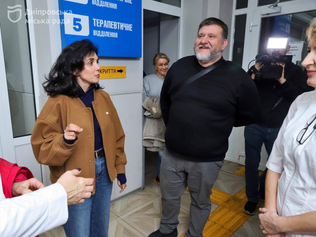 В.о. мера Запоріжжя Регіна Харченко приїхала до Дніпра на робочий візит